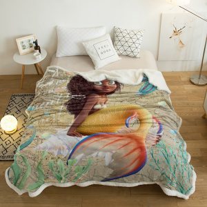 Couverture Queue De Sirène Pour Adulte - 160x70 Cm - En Flanelle Douce - Multicolore - Idéale Pour Canapé, Lit, Cadeau