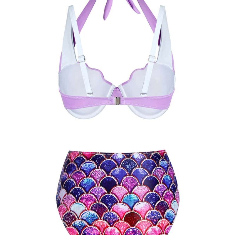 Maillot de bain de sirène arriere