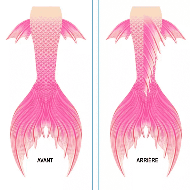 queue de sirene deguisement adulte
