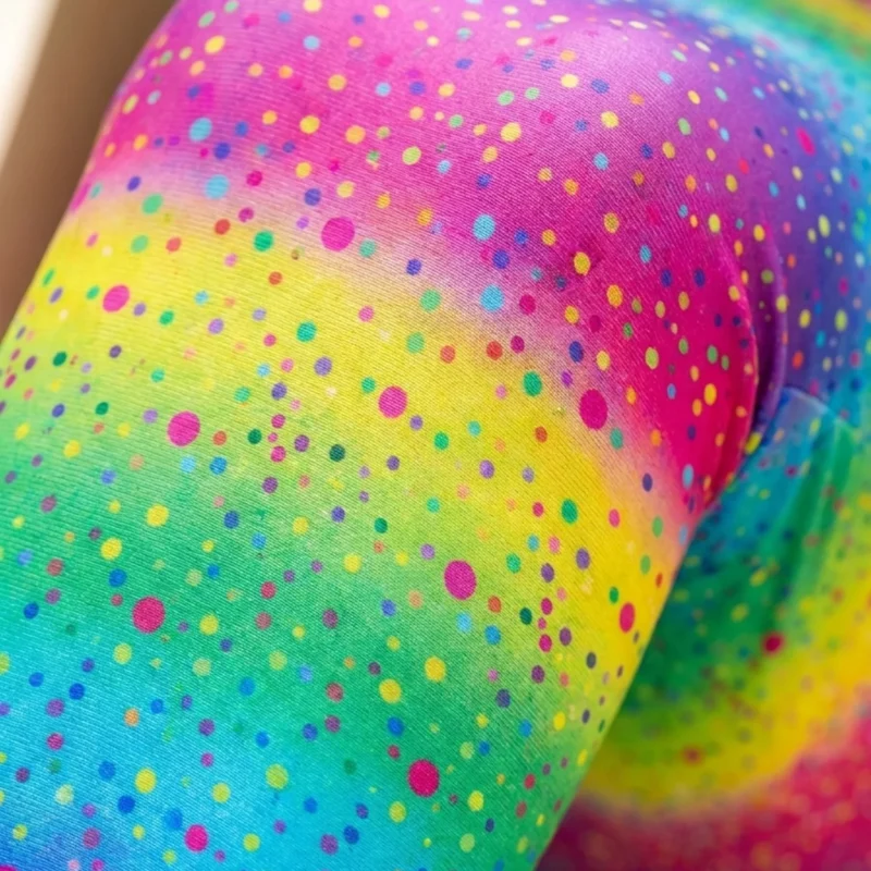 Détail des écailles iridescentes de la queue de sirène Multicolore pour Fille