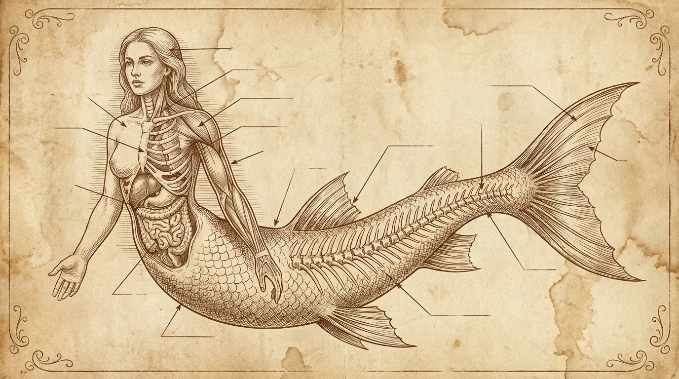 Qu’est-ce que l’anatomie d’une sirène ?